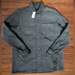 NWT Express Corduroy Chore Jacket in Green - Small